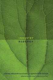 Linking Industry And Ecology: A Question of Design (Sustainability and the Environment)