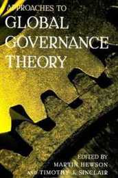 Approaches to Global Governance Theory (Suny Series in Global Politics)
