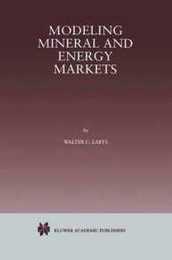 Modeling Mineral and Energy Markets