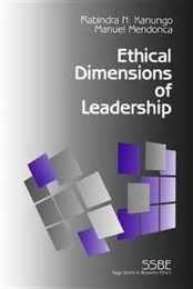 Ethical Dimensions of Leadership (SAGE Series on Business Ethics)