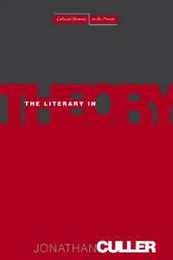 The Literary in Theory (Cultural Memory in the Present)