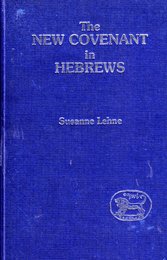 New Covenant in Hebrews (JSNT supplement)