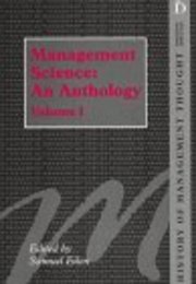 Management Science: An Anthology (History of Management Thought)