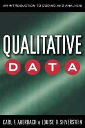 Qualitative Data: An Introduction to Coding and Analysis (Qualitative Studies in Psychology)
