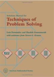 Solutions Manual for Techniques of Problem Solving