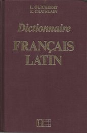 Dictionnaire francais-latin