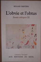 L'obvie et l'obtus : Essais critiques III