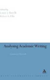 Analysing Academic Writing: Contextualized Frameworks (Open Liguistices Series)