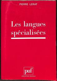Les langues specialisees