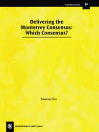 Delivering the Monterrey Consensus: Which Consensus? (Economic Paper Series)