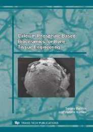 Calcium Phosphate Based Bioceramics for Bone Tissue Engineering (Materials Science Foundations Volume 48)
