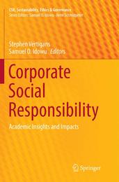 Corporate Social Responsibility: Academic Insights and Impacts (CSR Sustainability Ethics & Governance)