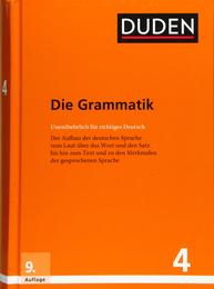 Der Duden in 12 Banden: 4 - Die Grammatik