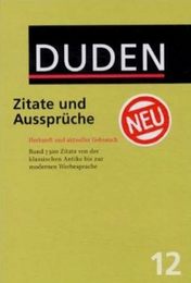 Duden 12 Zitate Und Ausspruche