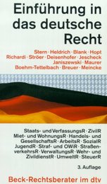 Einfuhrung in Das Deutsche Recht