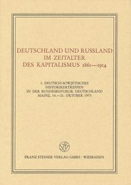 Deutschland und Russland im Zeitalter des Kapitalismus 1861-1914