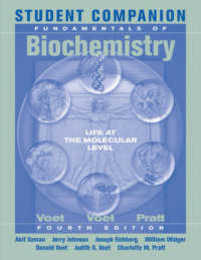 Student Companion to Accompany Fundamentals of Biochemistry (Delisted)