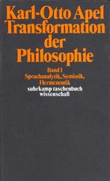 Transformation der Philosophie: Band II. Das Apriori der Kommunikationsgemeinschaft