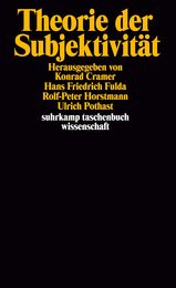 Theorie der Subjektivitaet.