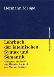 Lehrbuch Der Latienischen Syntax Und Semantik