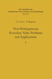 Non-Homogeneous Boundary Value Problems and Applications: Vol. 1 (Grundlehren der mathematischen Wissenschaften)