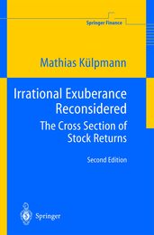 Irrational Exuberance Reconsidered (Springer Finance)