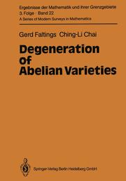 Degeneration of Abelian Varieties (Ergebnisse der Mathematik und ihrer Grenzgebiete. 3. Folge / A Series of Modern Surveys in Mathematics 22)