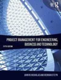 Project Management for Engineering Business and Technology