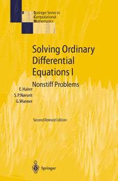 Solving Ordinary Differential Equations I: Nonstiff Problems (Springer Series in Computational Mathematics 8)