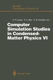 Computer Simulation Studies in Condensed Matter Physics: Proceedings of the Sixth Workshop Athens GA USA February 22-26 1993 (Springer Proceedings in Physics)