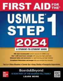 FIRST AID FOR THE USMLE STEP 1 2024