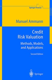 Credit Risk Valuation: Methods Models and Applications (Springer Finance)
