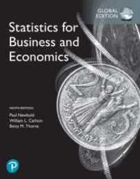 Statistics for Business and Economics Global Edition
