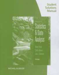 Introduction to Statistics and Data Analysis