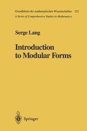 Introduction to Modular Forms (Grundlehren der mathematischen Wissenschaften)