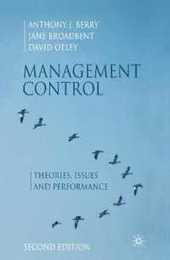 Management Control: Theories Issues and Performance Second Edition