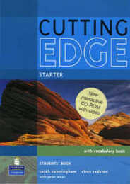 CUTTING EDGE STARTER : STUDENT BOOK+ROM+VACAB BOOK