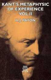 Kant's Metaphysic of Experience (2)