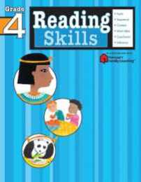 Reading Skills: Grade 4 (Flash Kids Harcourt Family Learning)