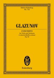 Violin Concerto Op. 82 a Min