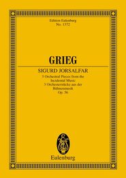 Sigurd Jorsalfar Op. 56 3 Pieces