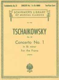 Concerto No. 1 in B Flat Minor for the Piano: Two Pianos Four-hands in Score Op. 23 (Schirmer's Library of Musical Classics Vol. 1045 1045)