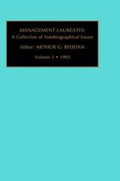 Management Laureates: A Collection of Autobiographical Essays (2)