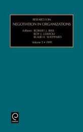 Research on Negotiation in Organizations (5) (Research on Negotiation in Organizations  Vol 5)