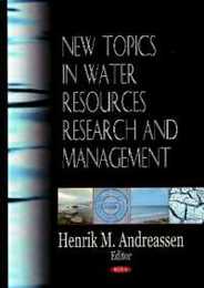 New Topics in Water Resources Research and Management
