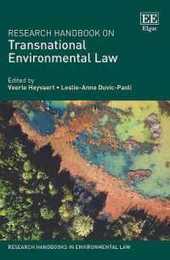Research Handbook on Transnational Environmental Law (Research Handbooks in Environmental Law)
