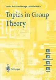 Topics in Group Theory (Springer Undergraduate Mathematics Series)