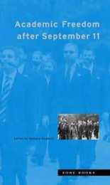 Academic Freedom After September 11: Academic Freedom After September Eleventh