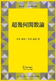 超幾何関数論 (シュプリンガー現代数学シリーズ)