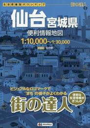 街の達人 仙台 宮城県 便利情報地図 (でっか字 道路地図 | マップル)